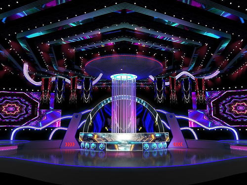 光影交響曲 炫酷燈光與科幻風(fēng)車(chē)舞臺(tái)的藝術(shù)造型策劃